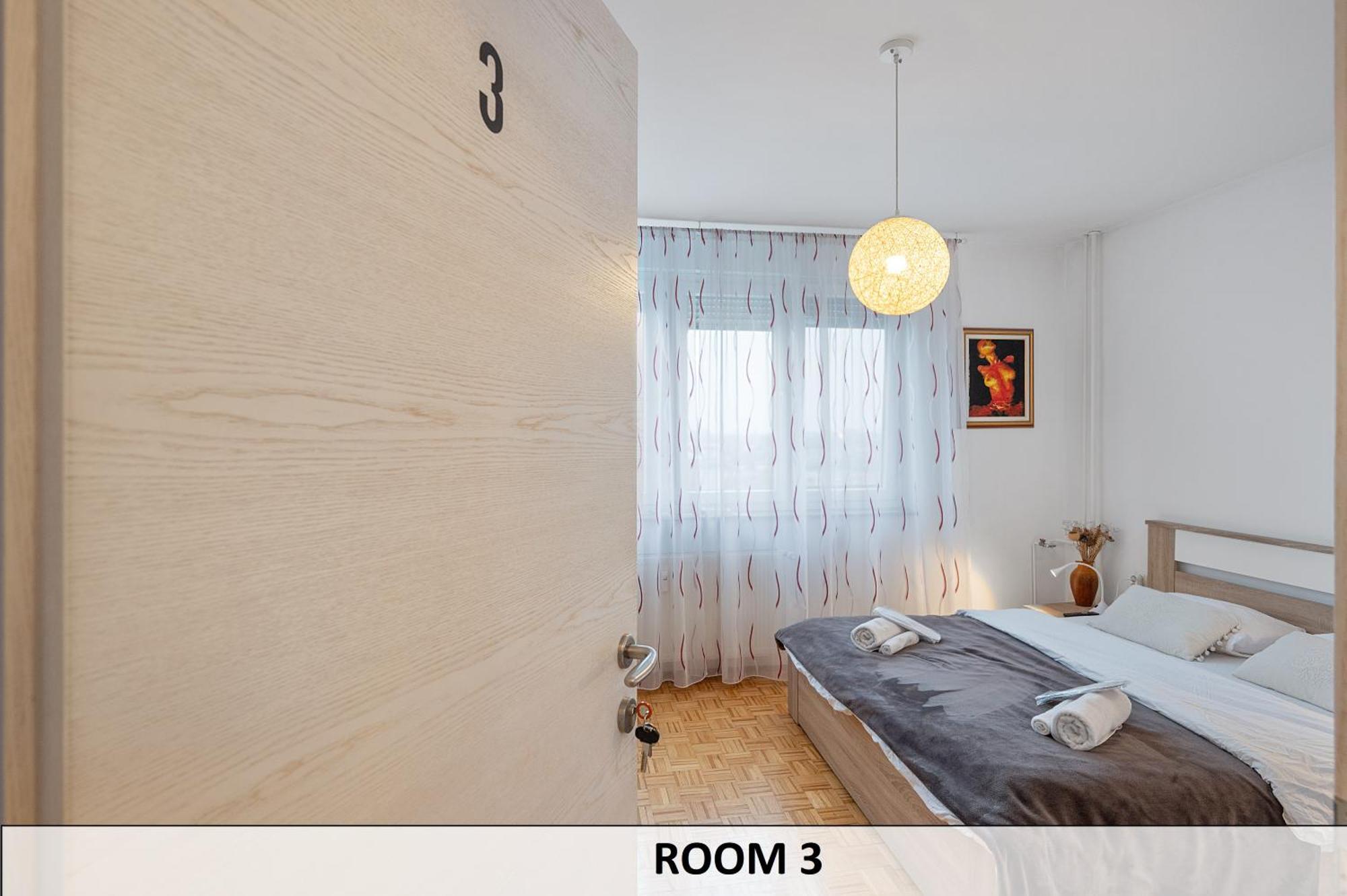 Apartman I Sobe Sofi With Common Kitchen Bathroom And Toilet Загреб Экстерьер фото